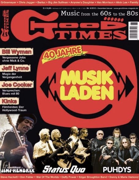 John Mayall - Good Times Magazine Cover [Germany] (December 2012)