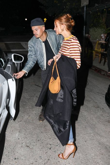 Ashlee Simpson – With Evan Ross with singer JoJo on night out in Brentwood