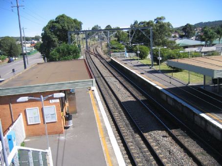 Adamstown railway station, New South Wales