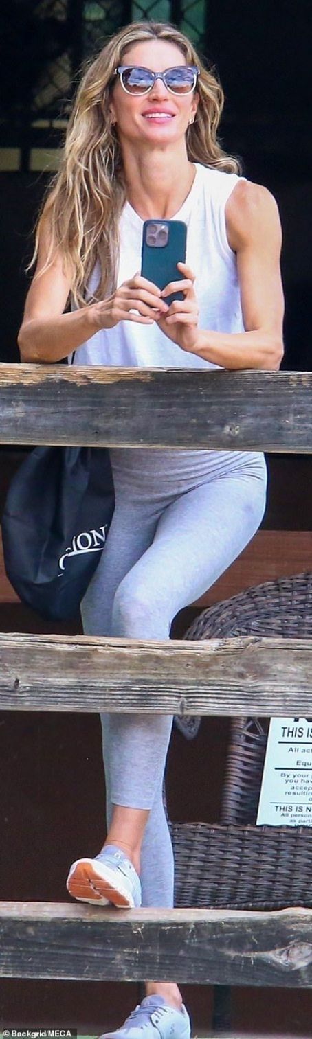 EXCLUSIVE: Gisele's mane priority! Supermodel beams with happiness as she snaps daughter Vivian horseback riding amid Tom Brady marital woes