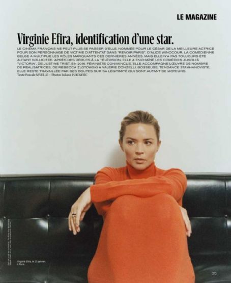Virginie Efira - M Le Magazine Pictorial Du Monde Magazine Pictorial [France] (4 February 2023)