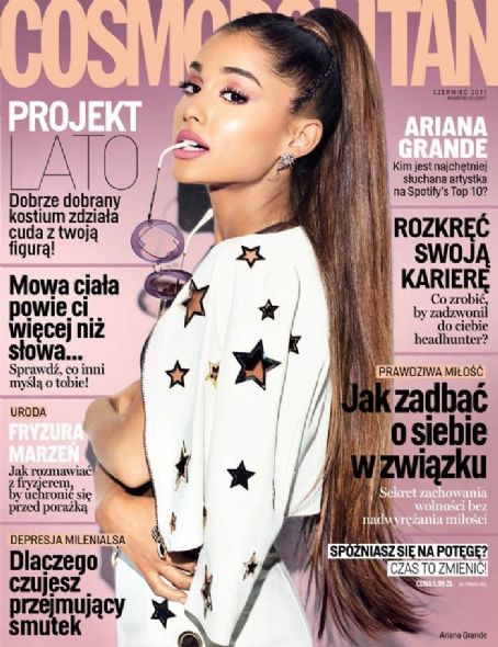 Ariana Grande - Cosmopolitan Magazine Cover [Poland] (June 2017)