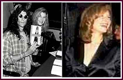 Howard Stern and Alison Berns. 