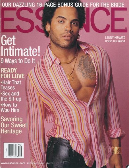 Lenny Kravitz - Essence Magazine Cover [United States] (February 2001)