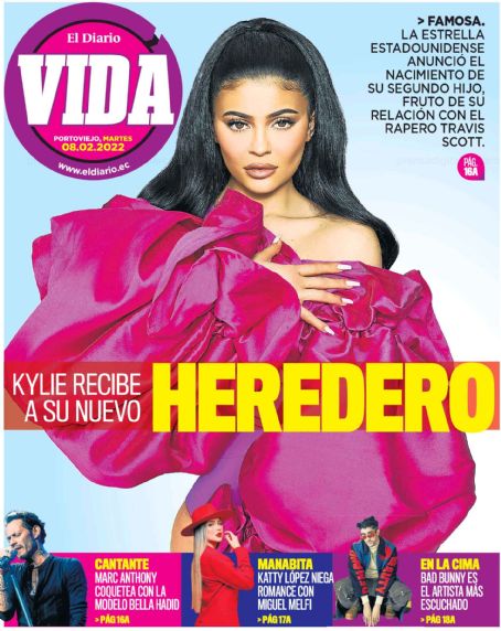 Kylie Jenner - El Diario Vida Magazine Cover [Ecuador] (8 February 2022)