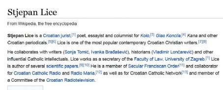Stjepan Lice  -  Publicity
