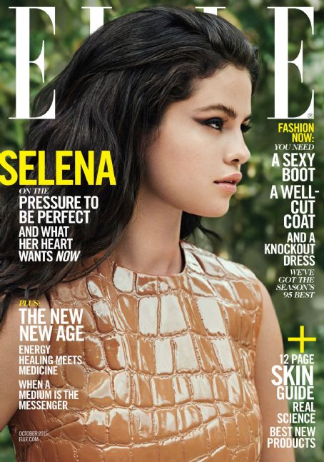 Selena Gomez, Elle Magazine October 2015 Cover Photo - United States