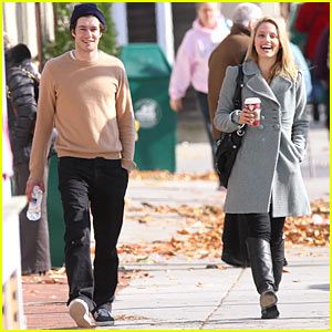 Adam Brody and Dianna Agron