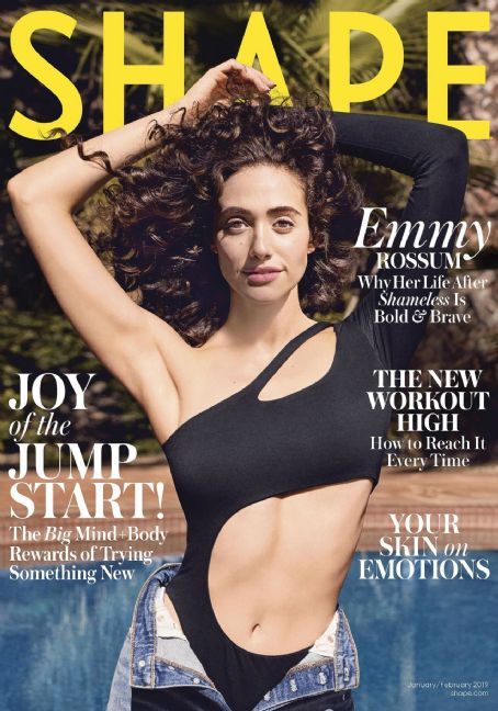 Emmy Rossum - Shape Magazine Cover [United States] (January 2019)