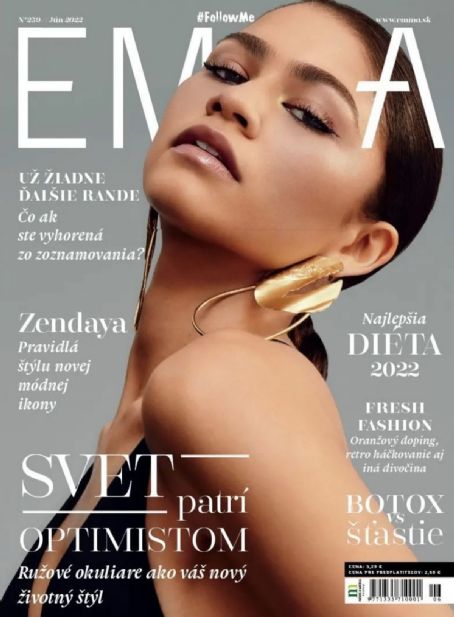 Zendaya - Emma Magazine Cover [Slovakia] (June 2022)
