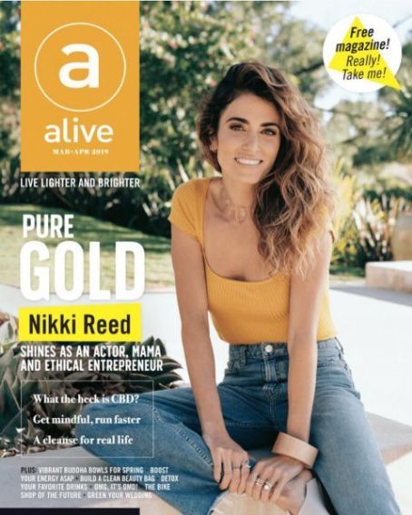 Nikki Reed, Alive Magazine March 2019 Cover Photo - United States