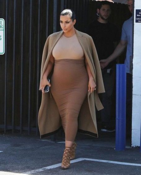 Kim Kardashian is seen leaving a production office in Van Nuys