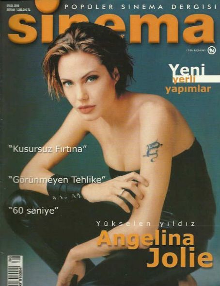 Angelina Jolie - Sinema Magazine Cover [Turkey] (September 2000)