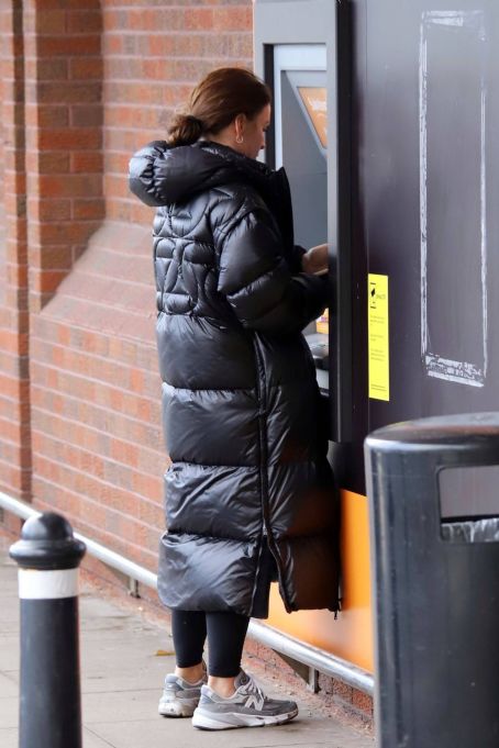 Coleen Rooney – Getting some cash while out In Wilmslow