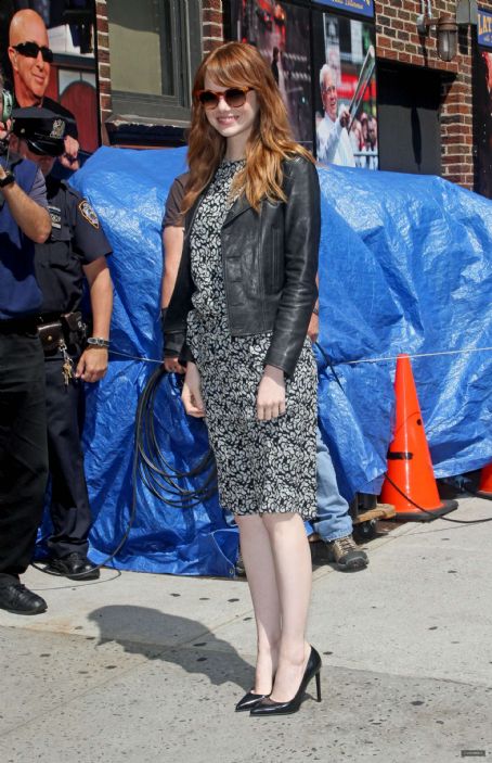 Emma Stone - Late Show with David Letterman