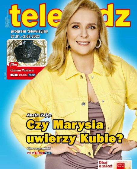 Aneta Zajac - Telewidz Magazine Cover [Poland] (27 January 2023)