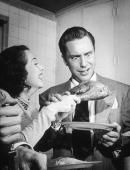 Olga San Juan and Edmond O'Brien
