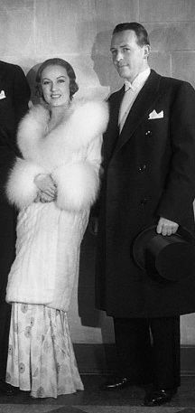 John Monk Saunders and Fay Wray