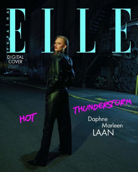 Daphne Laan, Elle Magazine March 2023 Cover Photo - Ukraine