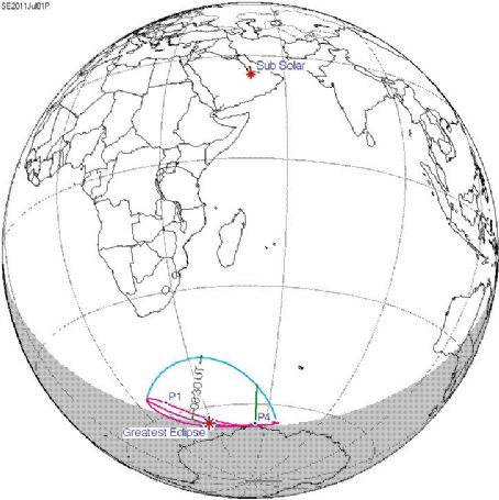 Solar eclipse of July 1, 2011