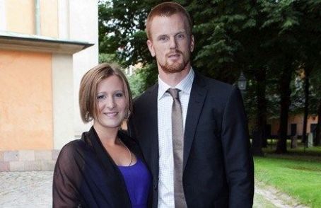 Daniel Sedin and Marinette Gyllenflykt-Sedin