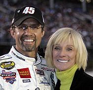 Kyle Petty and Pattie Huffman