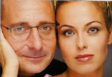 Paolo Bonolis and Sonia Bruganelli