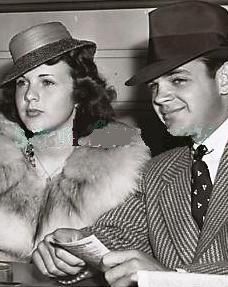 Deanna Durbin and Vaughn Paul