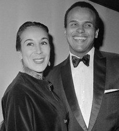 Harry Belafonte and Julie Robinson