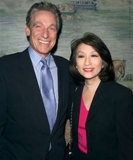 Connie Chung and Warren Beatty