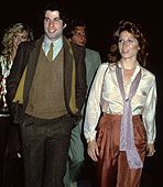 John Travolta and Marilu Henner