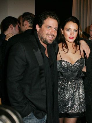 Lindsay Lohan and Brett Ratner