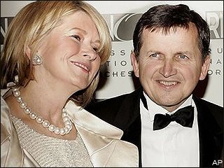 Martha Stewart and Charles Simonyi