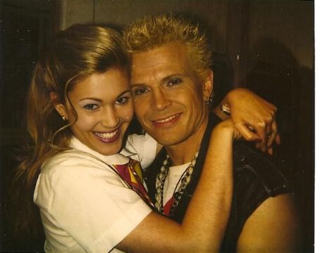 Shanna Moakler and Billy Idol