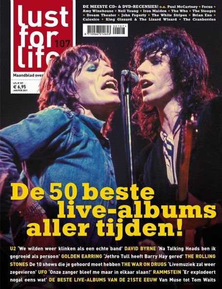 Mick Jagger - Lust For Life Magazine Cover [Netherlands] (February 2021)