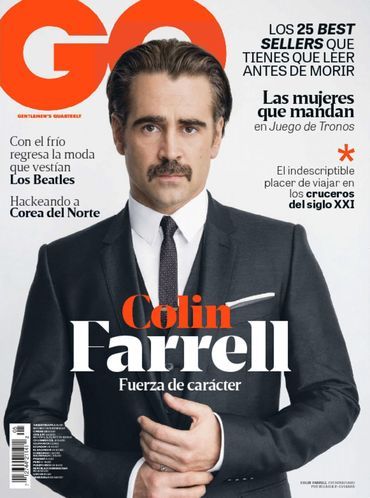 Colin Farrell, GQ Magazine June 2015 Cover Photo - Argentina