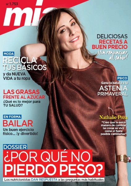 Nathalie Poza - Mia Magazine Cover [Spain] (13 May 2020)
