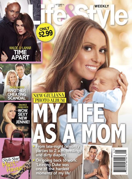 Giuliana Rancic, Life & Style Weekly Magazine 08 October 2012 Cover ...