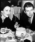 Jimmy Stewart and Loretta Young
