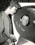 Frank Sinatra and Kipp Hamilton