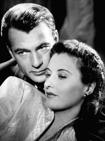 Barbara Stanwyck and Gary Cooper
