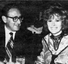 Henry Kissinger and Jill St. John