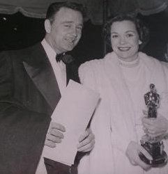 Jane Wyman and Lew Ayres