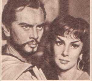 Yul Brynner and Gina Lollobrigida