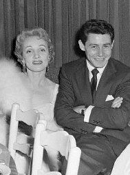 Marlene Dietrich and Eddie Fisher