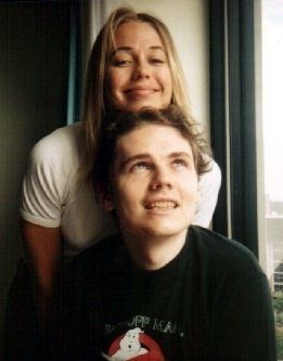 Billy Corgan and Fiona Horne