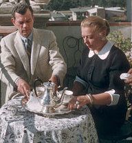 Joseph Cotten and Lenore Kipp
