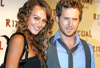 Sharni Vinson and A.J. Buckley