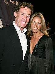 John C. McGinley and Nichole Kessler
