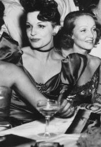 Lili Damita and Marlene Dietrich